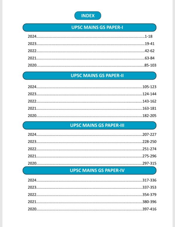 UPSC मुख्य परीक्षा 5 Years PYQ(2020-2024) सामान्य अध्ययन (GS) पेपर 1 to 4 के लिए  in Hindi BY Dharmendra Jakhar sir - Image 5